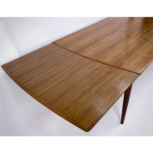 Danish Modern Teak Extension Dining Table by Gudme Møbelfabrik, c.1970s For Sale - Image 4 of 10