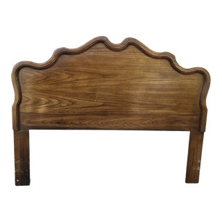 Vintage French Provincial Queen Headboard by Dixie Furniture Company For Sale