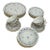 1980s Herend Blue Garland Porcelain Dinnerware Set Complete Service for 6 - 30 Pieces For Sale