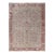 Antique Tabriz Rug, Handmade Oriental Rug in Terracotta, Light Blue, Gold, Green For Sale