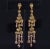 Contemporary Certified Natural 1.55Cts VS F Diamond 18K Solid Gold Chandelier Earrings, A Pair For Sale - Image 3 of 10