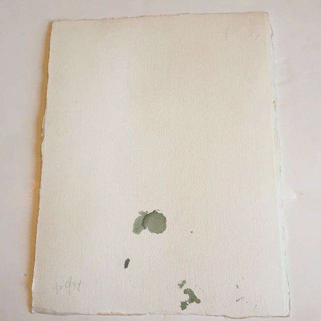 Original Female Portrait Watercolor Painting For Sale - Image 4 of 6