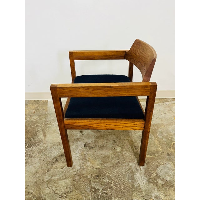 This Gunlocke-style side chairs features a classic and sophisticated design. It has a clean, elegant profile with a focus...