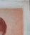 Drawing/Sketching Materials 19th Century Hand Drawn Original Sanguine Portrait of a Young Woman - Signed For Sale - Image 7 of 13