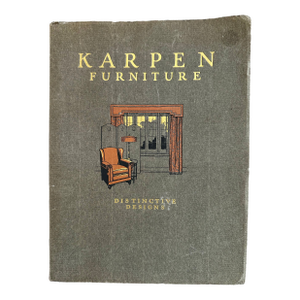 Antique Karpen Furniture Illustrated Advertising Catalog