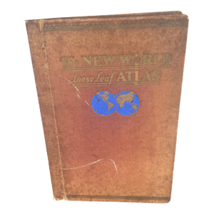 1922 the New World Looseleaf Atlas – c.s. Hammond, Rare Antique Maps