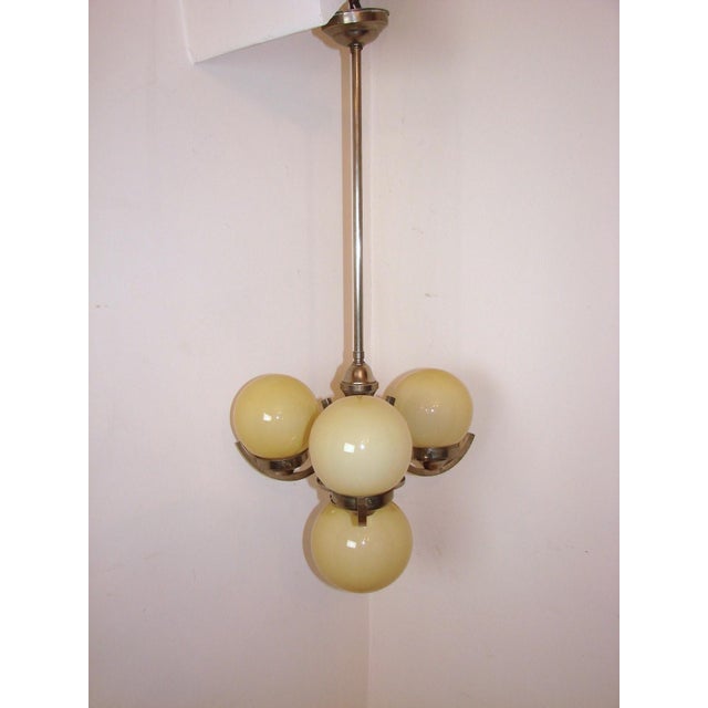 Art Deco Chandelier, 1920s For Sale - Image 14 of 18