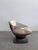 Animal Skin Vintage Lounge Chair in Acrylic and Leather by Raphaël Raffel, 1960s For Sale - Image 7 of 18