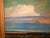 Vintage Skyscape Oil Painting on Canvasboard For Sale - Image 9 of 11