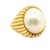 Metal Tiffany & Co. 18k Gold Mabe Pearl Ring, Circa 1970s, Size 6.5 For Sale - Image 7 of 8