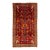 Pictorial Designed Vintage Shiraz Persian Wool Rug in Red For Sale