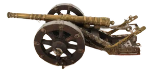 Bronze Cased Model of Colubrina Da Fortezza Cannon