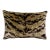 Nobilis Silk Velvet Tigre Lumbar Pillow For Sale