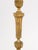 French Pair of Louis XVI Style Gilt Brass Candlestick Lamps For Sale - Image 3 of 6