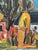 Unknown, Behind the Trees, 1950s, Oil on Canvas, Framed For Sale - Image 8 of 18