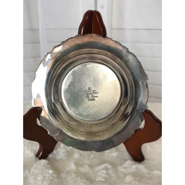 Sanborn Mexican Sterling Vintage Salvador De La Serna Sterling Bowl For Sale - Image 4 of 6