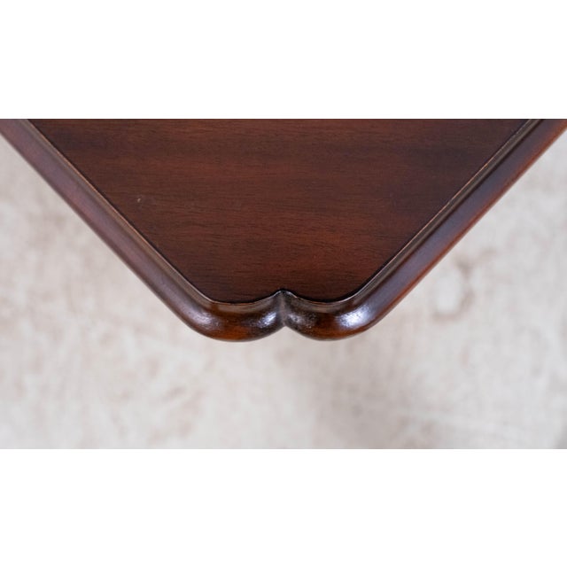 Brown Kittinger Cw-2 Colonial Williamsburg Mahogany Handkerchief Table For Sale - Image 8 of 18