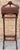 Spanish Baroque Revival Walnut Gentleman’s Valet Stand with Drawers, 1920s For Sale - Image 4 of 18