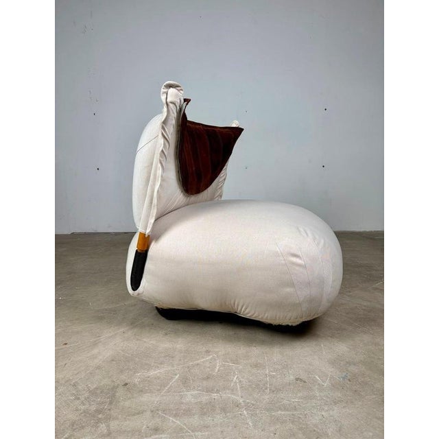 Le Bugie Chair by Alessandro Becchi for Giovannetti, 1970s For Sale - Image 4 of 9