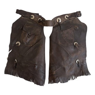 s.c. Gallup Western Chaps From Colorado, 1890s For Sale