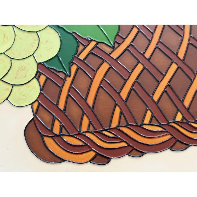 1970s Advertising Banner Painted on Canvas by J. M. Paillard Paris, 1975 For Sale - Image 5 of 8