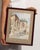 A watercolor by E. Lesage, dating to the 20th century. Presented under glass in its original frame, ready to hang. A...