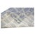Nepalese Modern Abstract Wool & Silk 4x6 Slate Blue & Ivory Handmade Area Rug #9902908 For Sale - Image 11 of 11