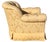 Brunschwig & Fils Large Brunchwig & Fils Yellow Damask Fully Upholstered Roll Arm Club Chair - 1 of 2 For Sale - Image 4 of 6