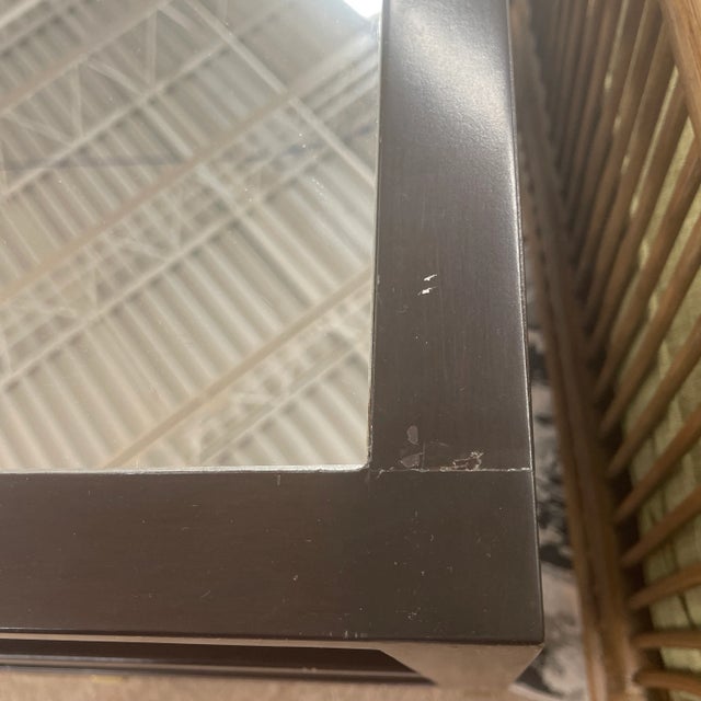 1990s Canterbury Side Table With Mirrors For Sale - Image 5 of 5