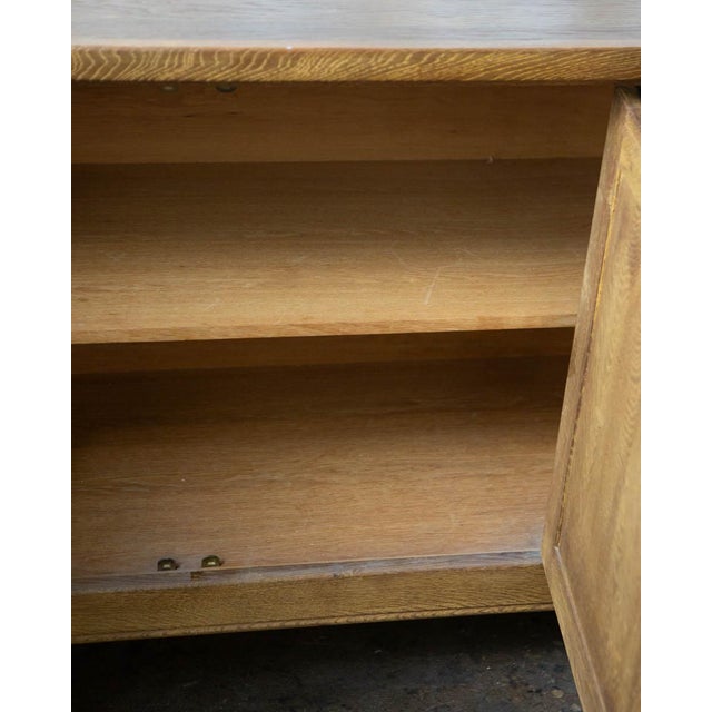 1970s Danish Modern Henning Kjærnulf Danish Oak Sideboard Credenza, Attributed For Sale - Image 4 of 14