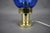Original table lamp produced in Kamenický Šenov, Czechoslovakia during the 1970s. This elegant modernist lamp features a...