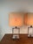 1970s Vintage Table Lamps in Acrylic Glass and Chromed Metal from Banci Firenze, 1970s, Set of 2 For Sale - Image 5 of 9