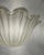 Mid 20th Century Pair of Vintage Pugeloso Frosted Tulip Murano Sconces For Sale - Image 5 of 11
