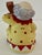 Vintage 1970s Bisque Porcelain Clown With Cello Bell For Sale - Image 4 of 9