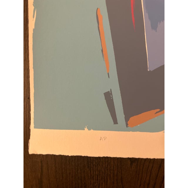 “Black River Bay” by Darryl Hughto Original Silkscreen Print signed and labeled "AP" (artist proof) in pencil Image Size:...