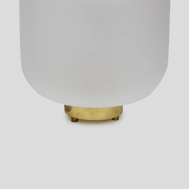 Mid-Century Modern Bidone Table Lamps, 2000s, Set of 2 For Sale - Image 3 of 4