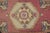 Red 1970s Turkish Geometric Wool Oushak Rug For Sale - Image 8 of 10