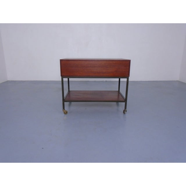Rollable Chest with Drawer by Herbert Hirche for Christian Holzäpfel, Germany, 1950s For Sale - Image 10 of 17