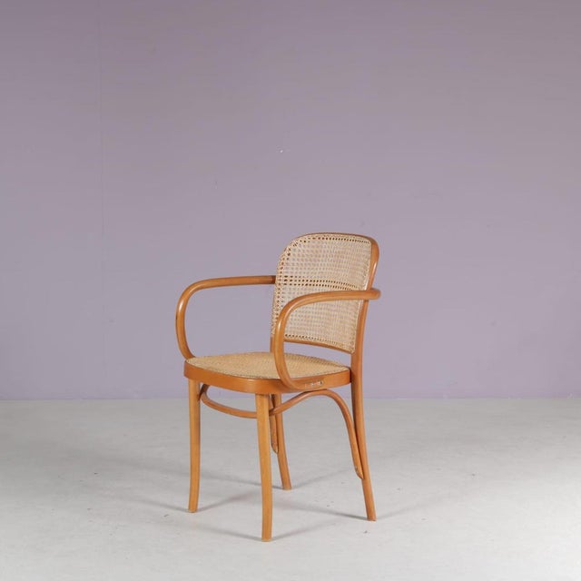 811 Chair by Josef Hoffmann for Ligna, Czech, 1930s For Sale - Image 4 of 11