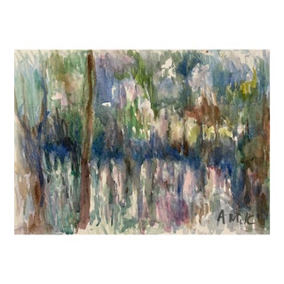 Adelaide McKenzie Abstract Water Reflections Landscape For Sale