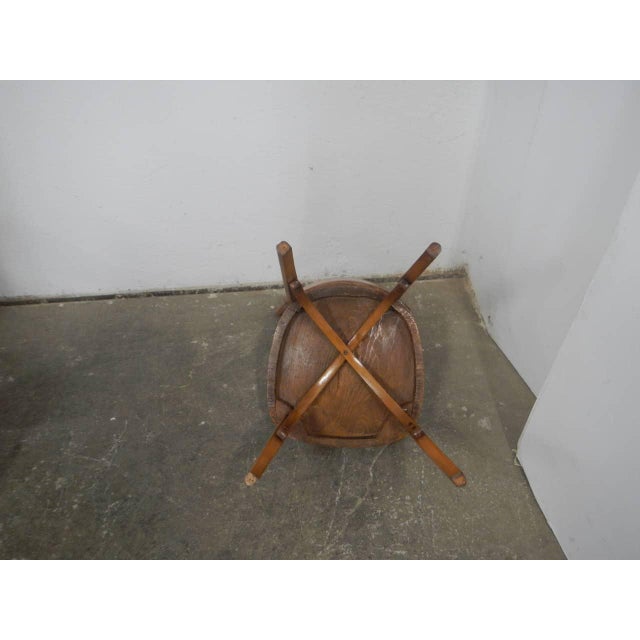 Vintage Bistro Beech Chair, 1970 For Sale - Image 4 of 8