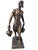 Large Sculpture Depicting a Water Carrier, 1950s, Bronze For Sale - Image 10 of 10