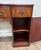 Brown Vintage Chippendale Style Galleried Mahogany Sideboard Buffet Console Desk For Sale - Image 8 of 17