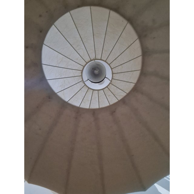 Metal Vintage Sfera Chandelier in Cocoon, 1960s For Sale - Image 7 of 8