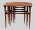 Wood Fully Restored and Refinished Danish Nesting Tables in Teak, 1960s, Set of 3 For Sale - Image 7 of 8
