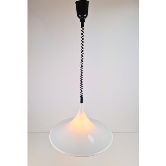 Vintage Space Age Witch Hat Pendant Lamp by Harco Loor, 1980 For Sale - Image 3 of 11