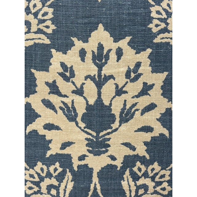 Bespoke Floral Damask Throw Pillows, Set of Three For Sale - Image 11 of 12