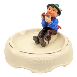 Hohner Advertising Ashtray from Göbel, 1950s