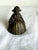 Vintage Dutch Girl Figural Brass Table Bell Novelty Desk Call Bell For Sale - Image 10 of 13