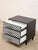 Mid 20th Century Black and White Nightstand For Sale - Image 11 of 11